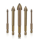 MaxxFuro / Broca Indestrutível Universal - Fura Tudo / Jogo Completo