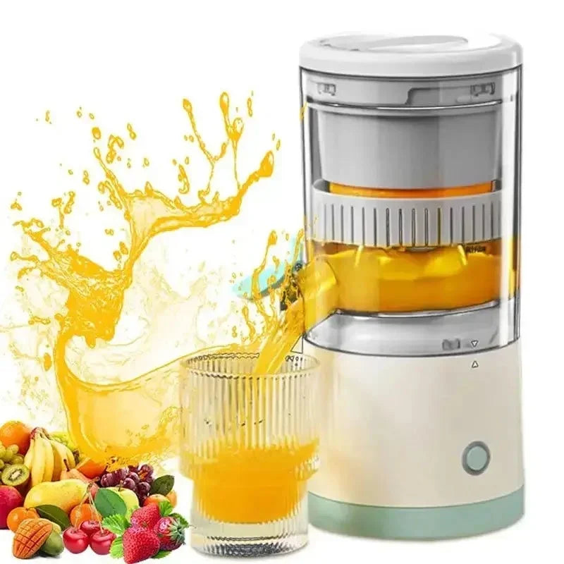 Espremedor portátil - espremedor elétrico, espremedor de frutas, compacto e recarregável via USB, prático e elegante