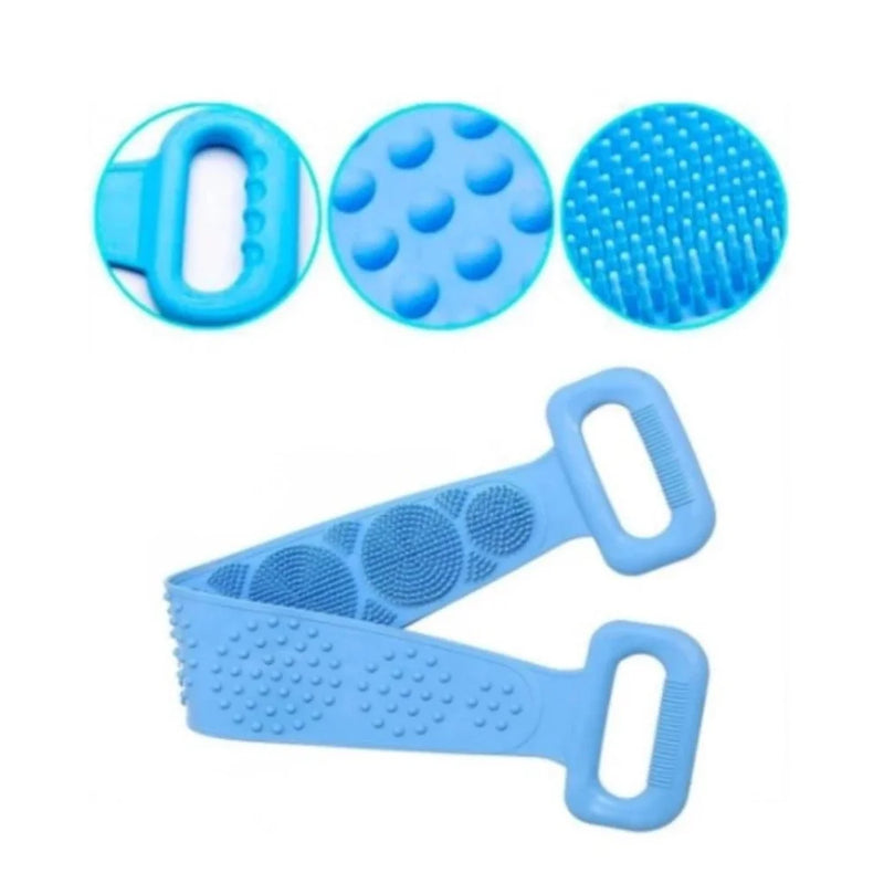 Escova de massagem de silicone esponja banho limpeza profunda da pele do corpo esfoliante suave antibacteriano relaxante higiene