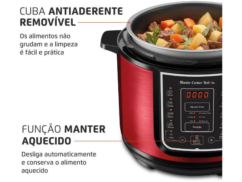 Mondial Digital Electric Pressure Cooker-220V