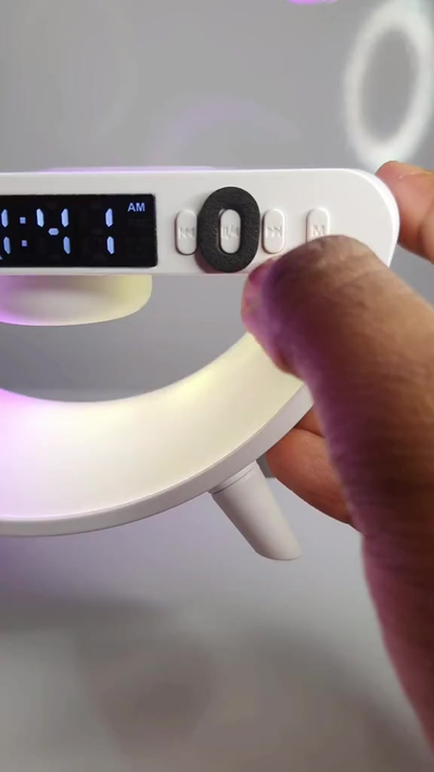 G-Speaker smart station RGB Bluetooth carregador sem fio luminária inteligente