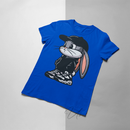 Camiseta Infantil Pernalonga Descolado Estiloso Moderna Básica Blusa Coelho Looney Tunes Anos80