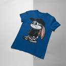 Camiseta Infantil Pernalonga Descolado Estiloso Moderna Básica Blusa Coelho Looney Tunes Anos80