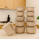 Kit 10 Potes Bowl + Jarra 1.800