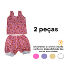 Kit Camiseta e Short Bebê Infantil Estampado 0 a 3 anos Menino Menina Algodão MELHOR PREÇO!!