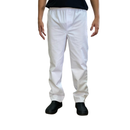 Calça operacional brim branca para trabalho