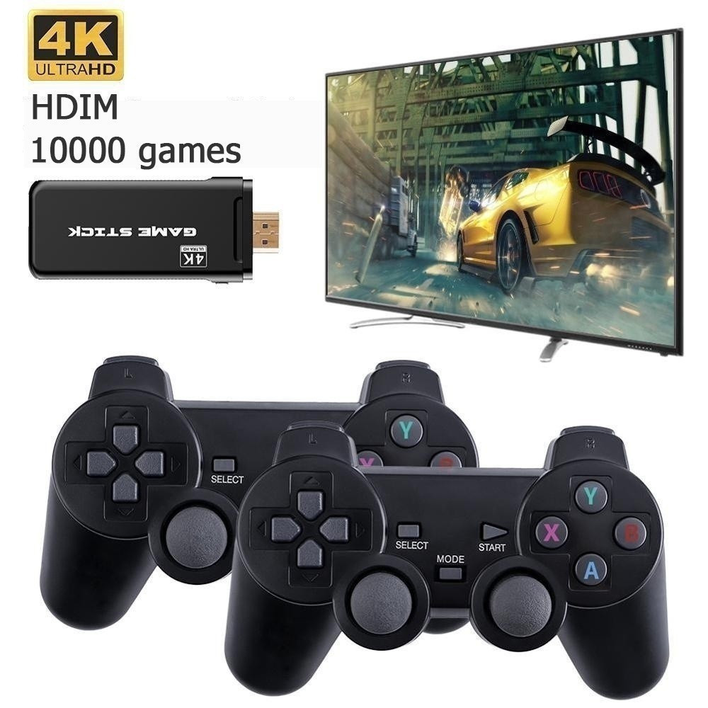 console videogame retrô 10000 jogos HDMI stick